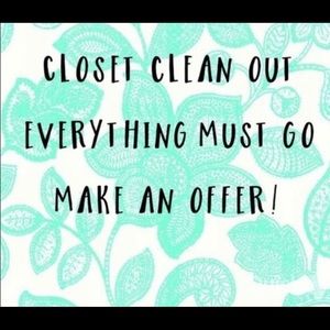 Don’t be shy, make an offer! Everything must go💓